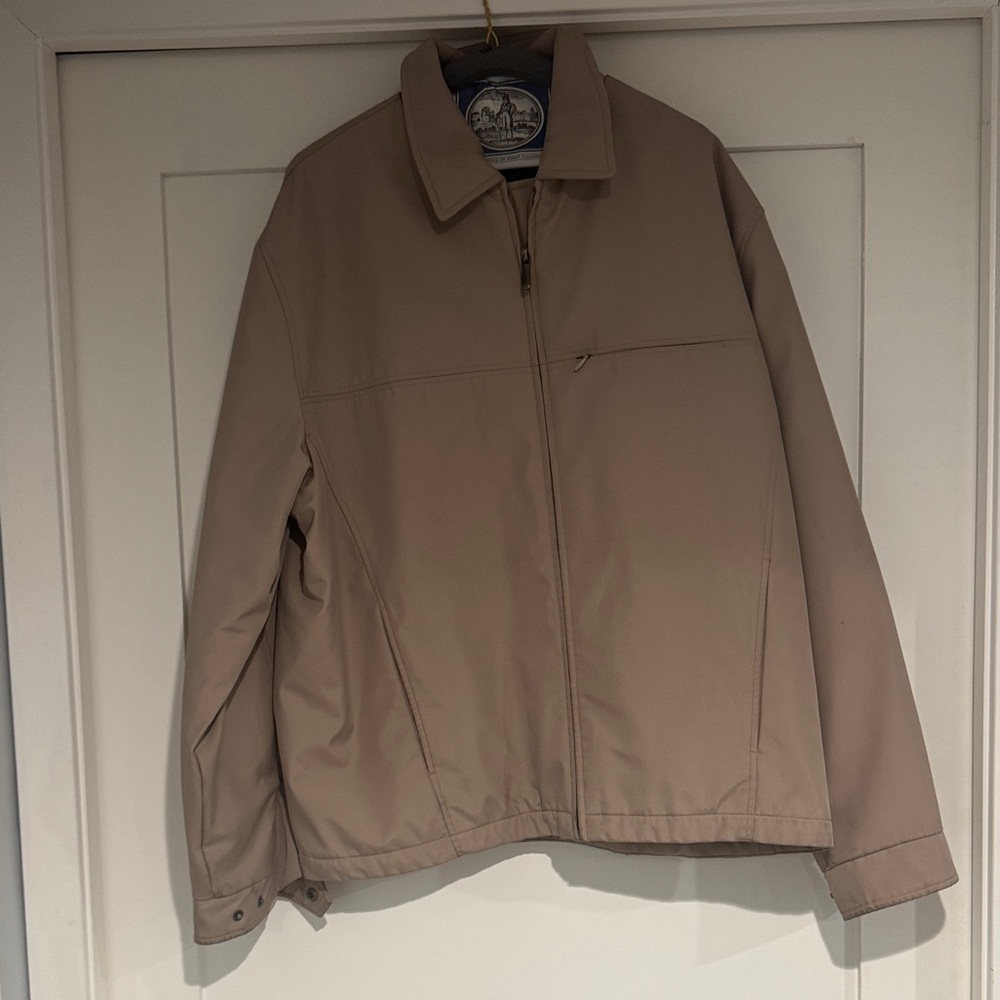 London Fog Men's Beige Lightweight Jacket